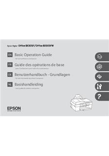 Epson Stylus Office BX 305 F manual. Camera Instructions.